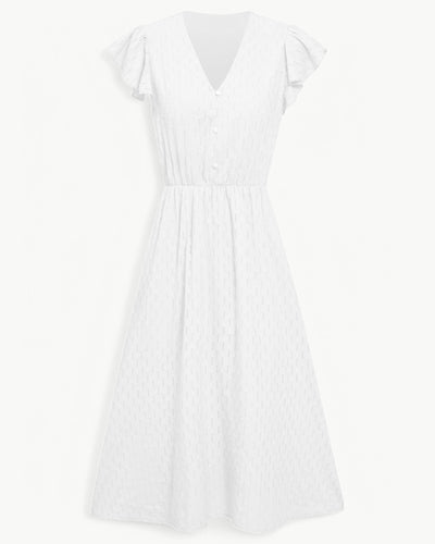 Lara | V-Neck Midi Dress