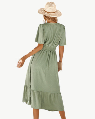 Renée | Chic V-Neck Dress