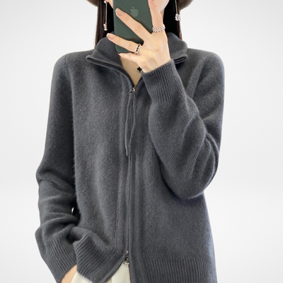 LALUNA® | Zippered Cashmere Vest