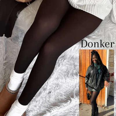 Laluna® Fleece-Lined Leggings: Buy One, Get One Free!