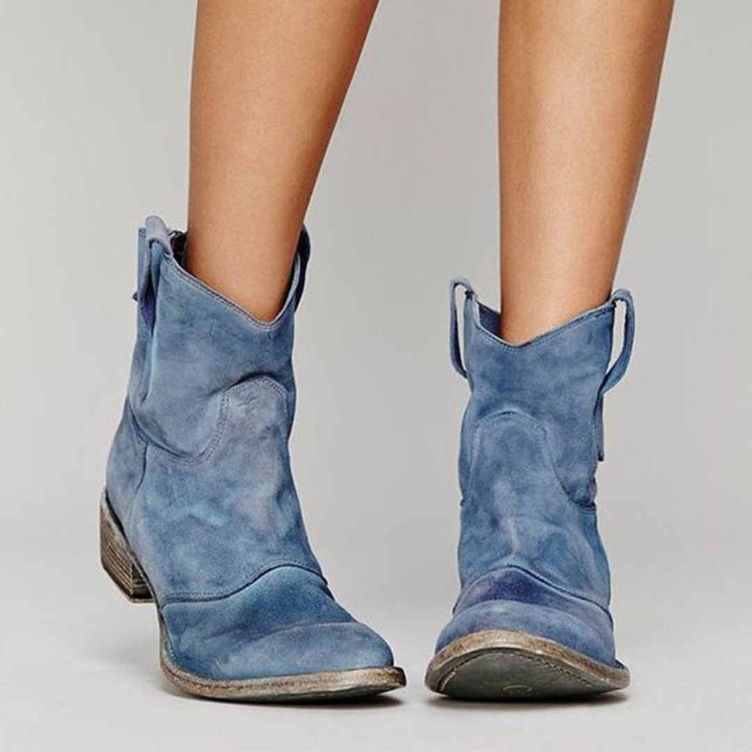 Laluna® | Chic Suede Ankle Boots