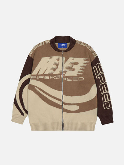 LALUNA® | High-Speed Racing Cardigan