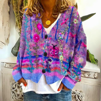 LALUNA® | VIBRANT KNITTED SWEATER