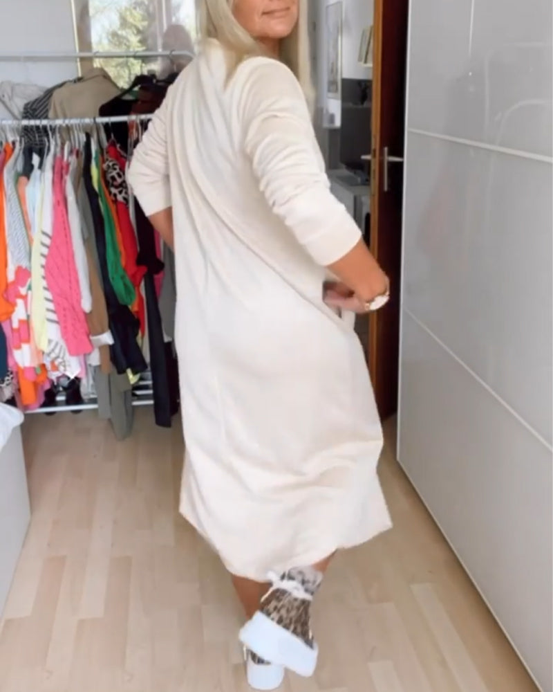Laluna® | Round Neck Casual Dress