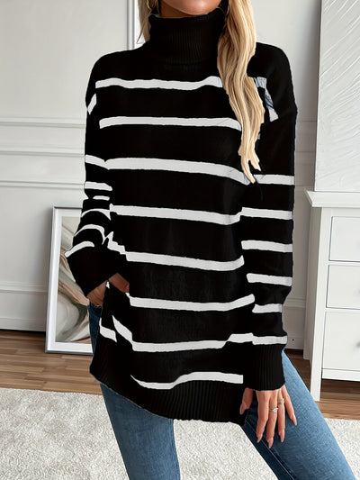 Laluna® | Striped Knit Sweater