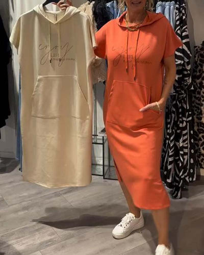 Laluna® | Stylish Hooded Dress