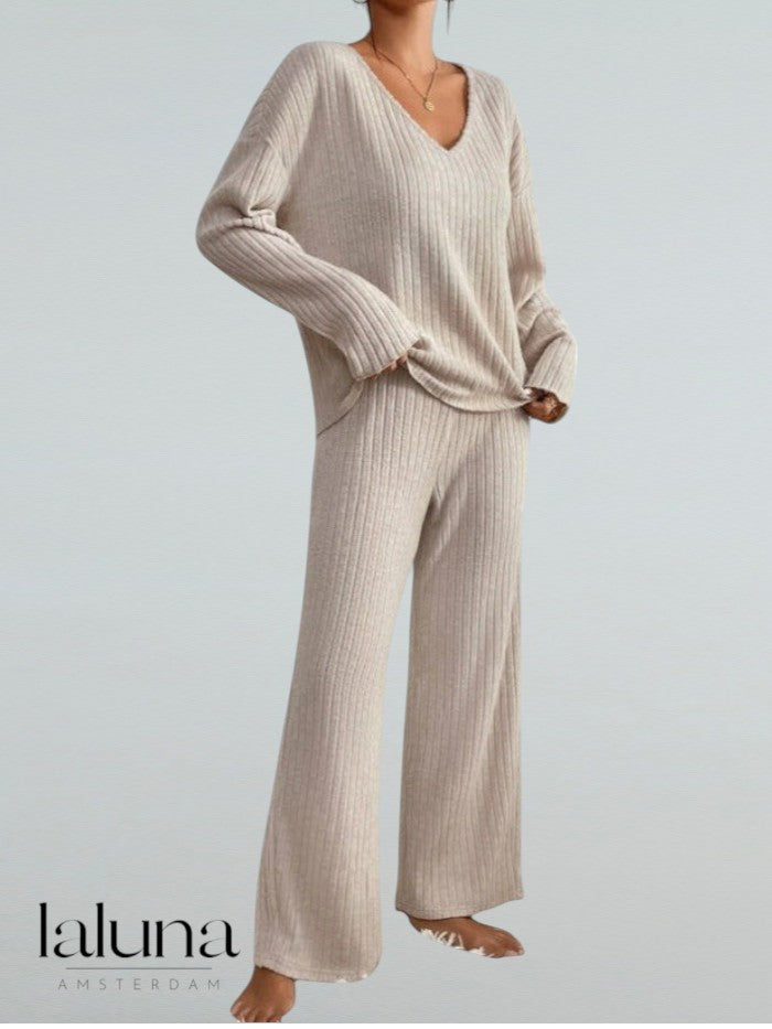 Laluna® | Cozy Knit Two-Piece Ensemble