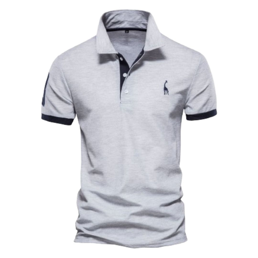 Laluna® | Relaxed Fit Polo Tee