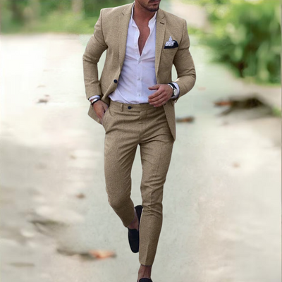 Laluna® | Sophisticated Men's Suit Set (Jacket & Trousers)
