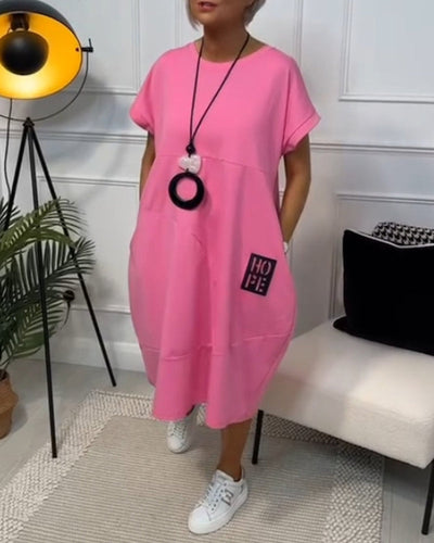 Easygoing Short-Sleeve Kaftan