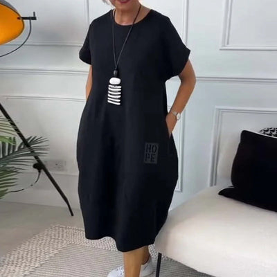 Easygoing Short-Sleeve Kaftan