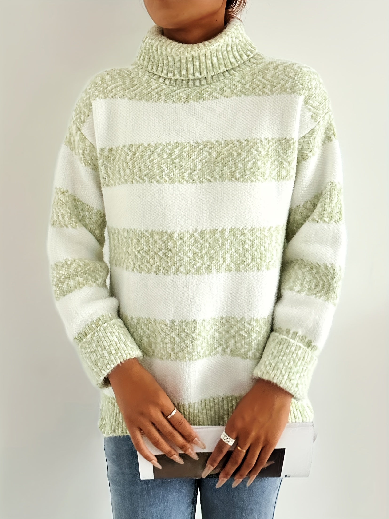Laluna® | Comfortable Striped Knit
