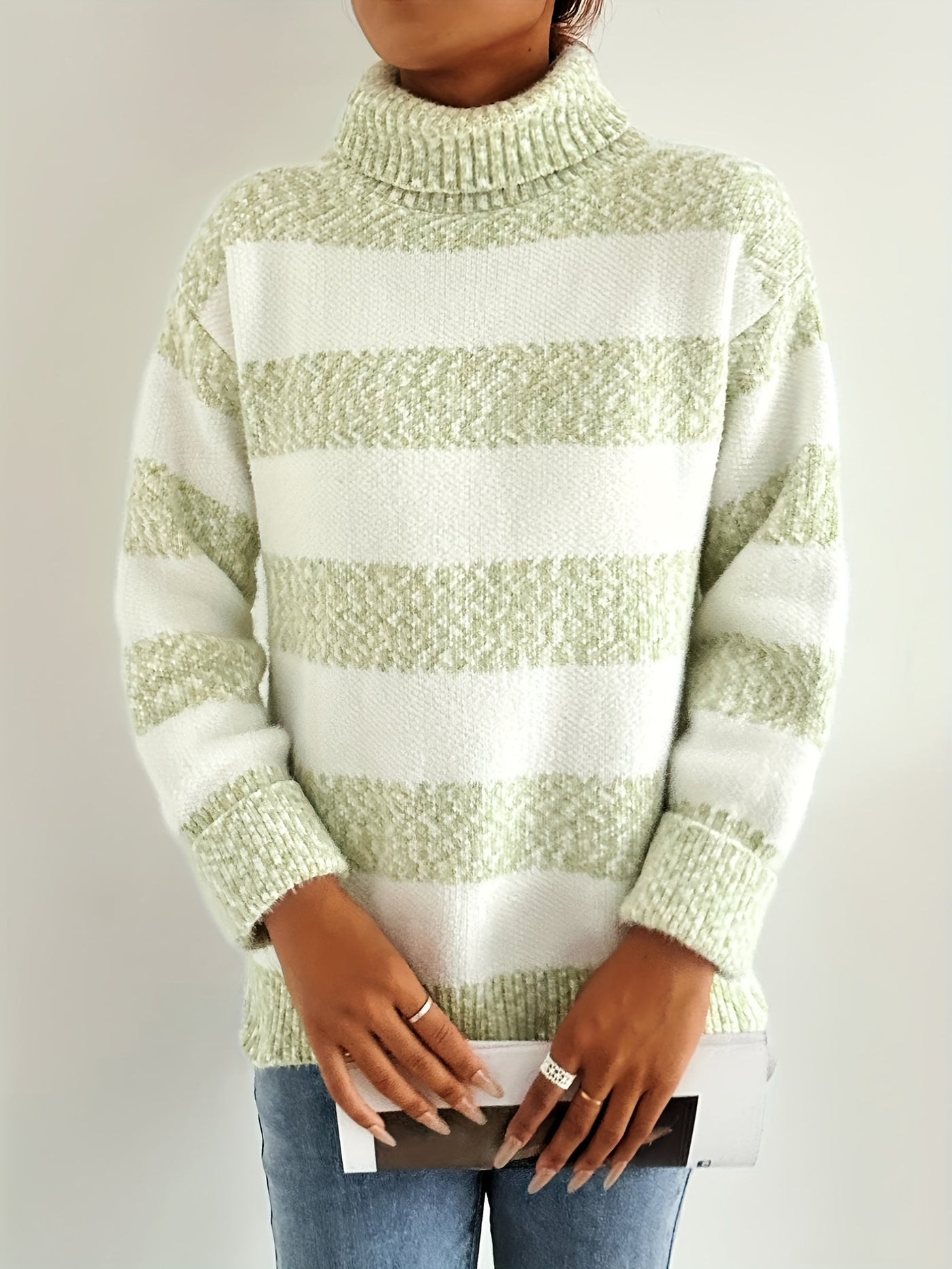 LALUNA® | COMFORTABLE STRIPED KNIT