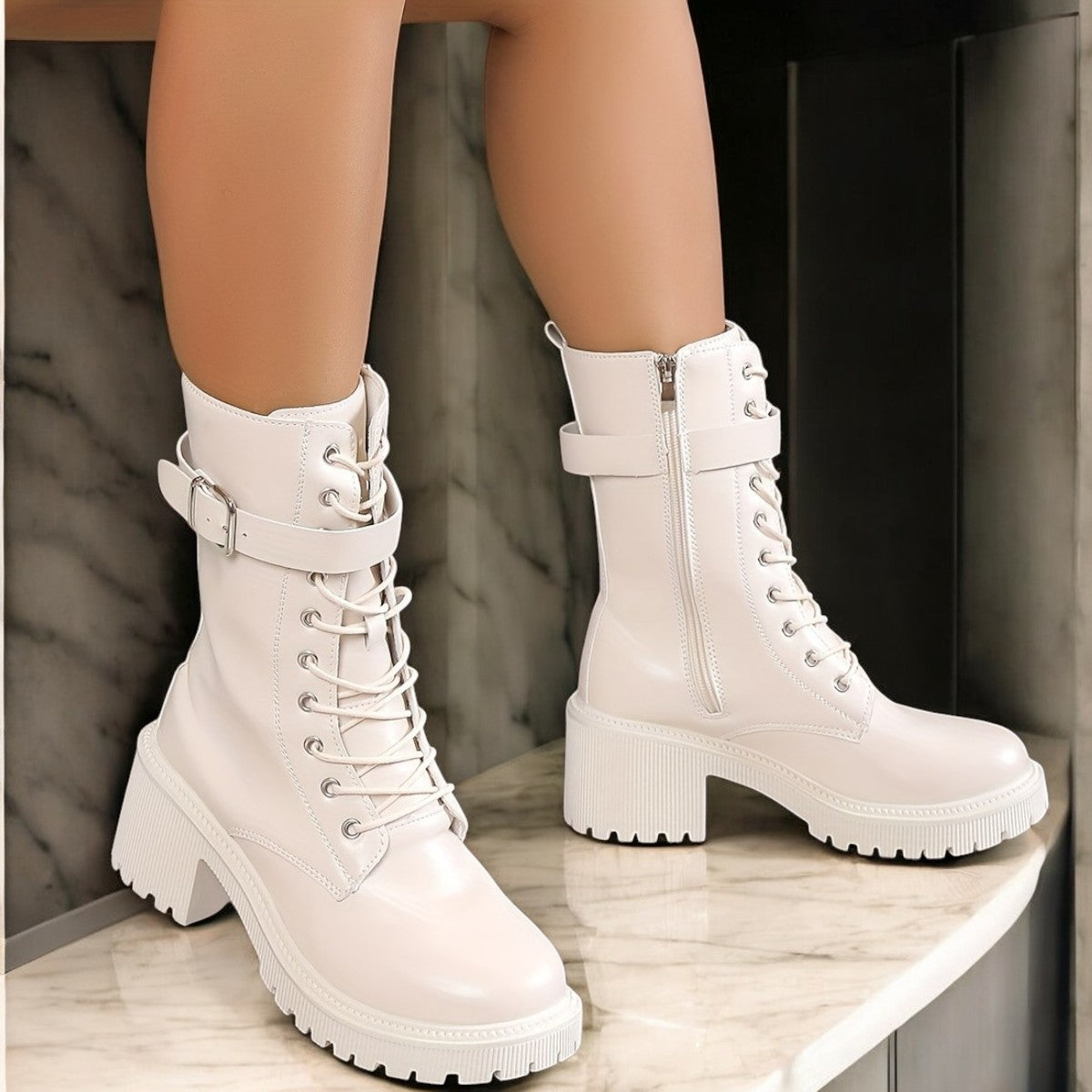 Laluna® | Contemporary Mid-Calf Boot Collection