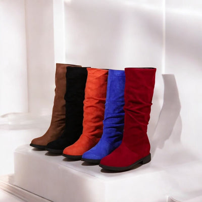 Laluna® | Cozy Mid-Calf Booties