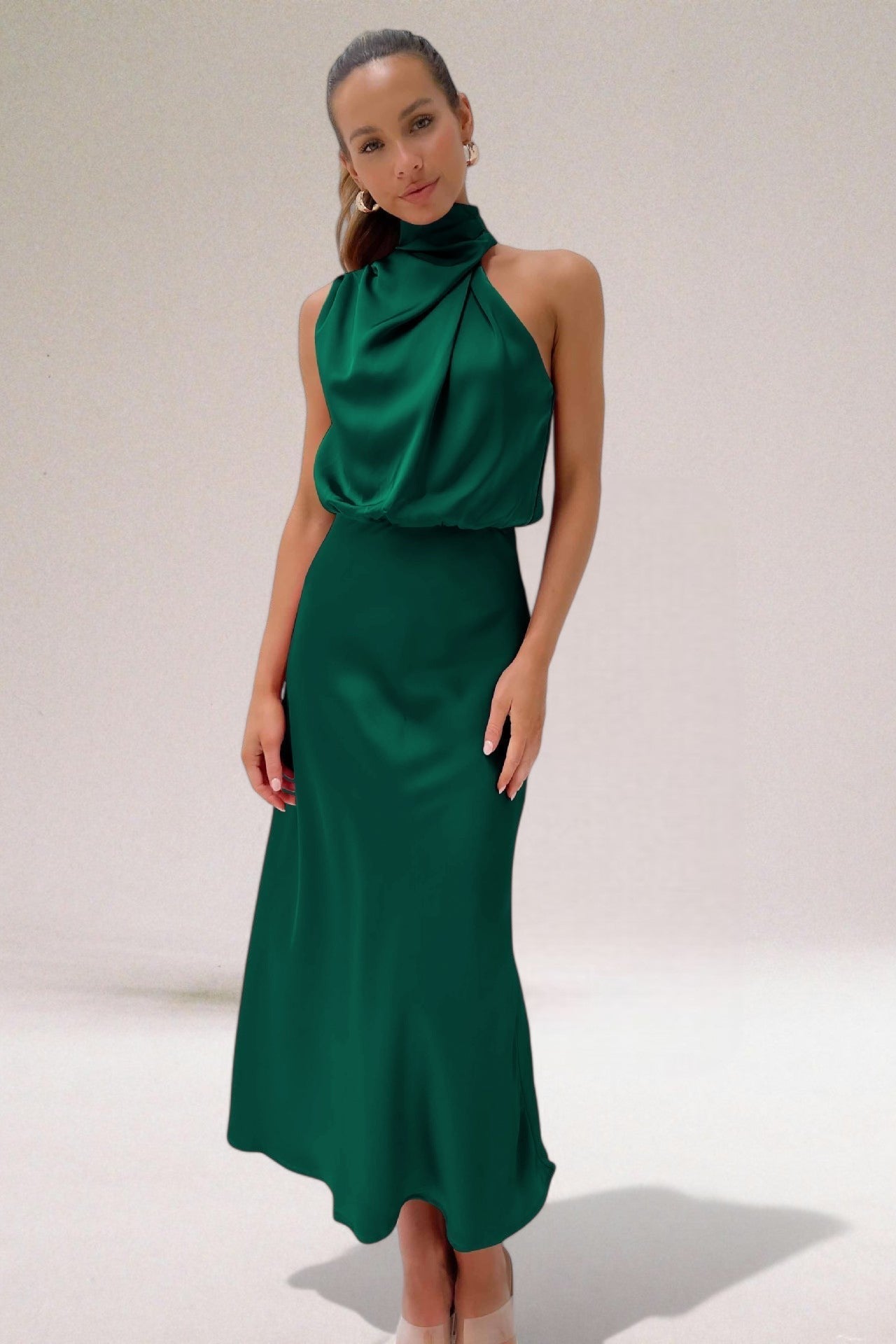 Laluna® | Luxe Satin Glam Dress