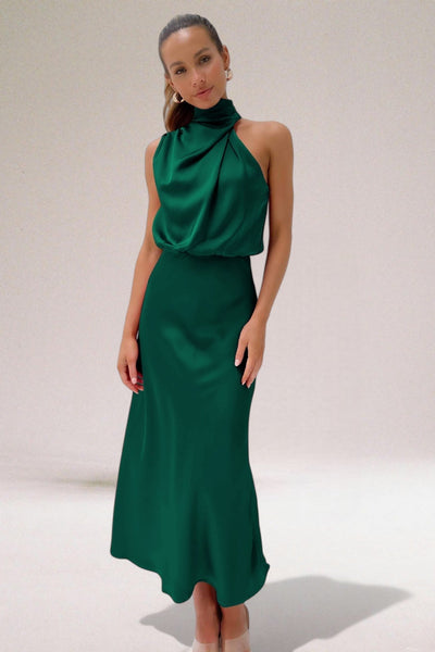 Laluna® | Luxe Satin Glam Dress