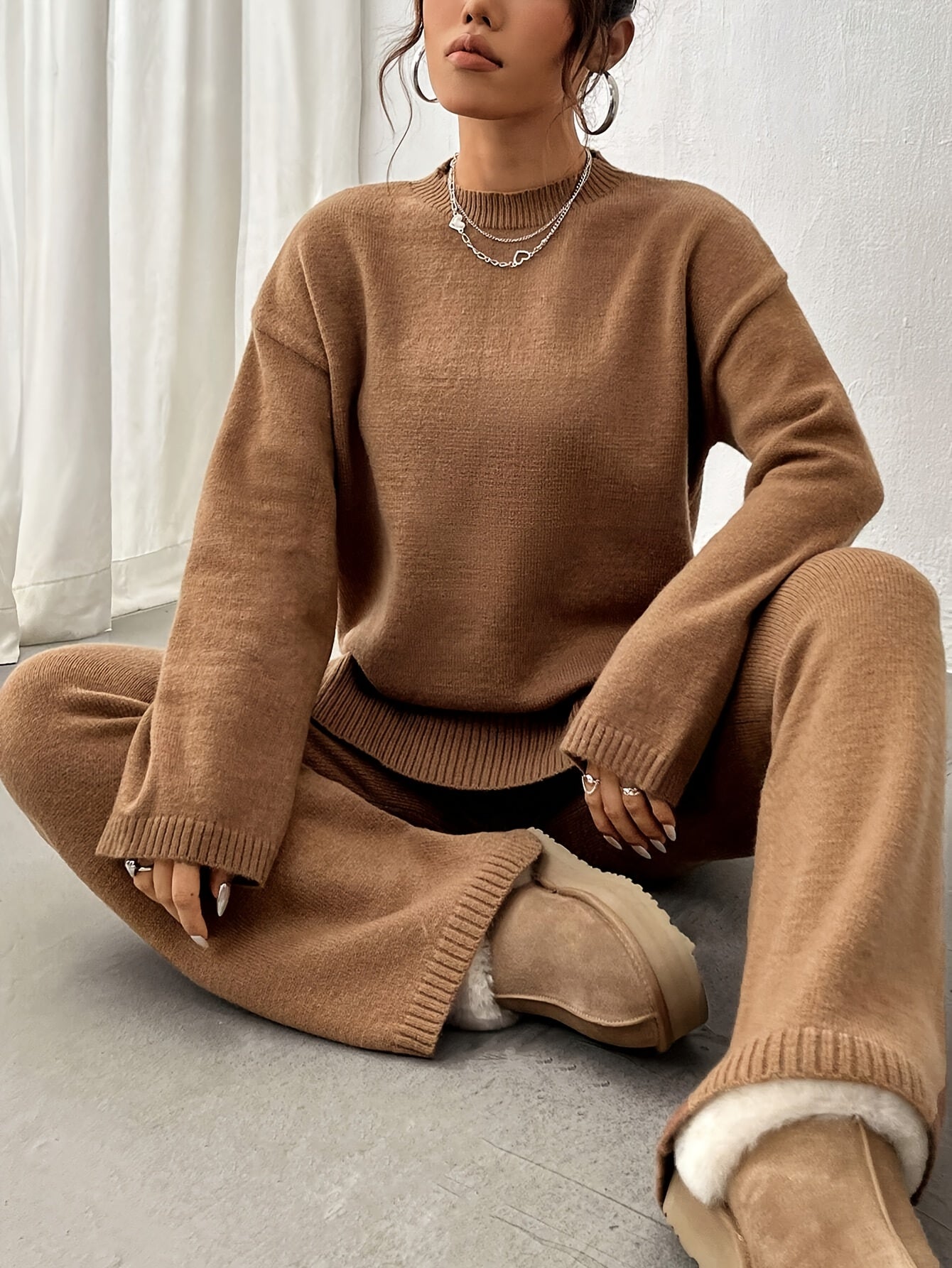 Laluna® | Ribbels Knitwear Set