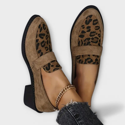 Karla - Chic Leopard Print Women's Footwear