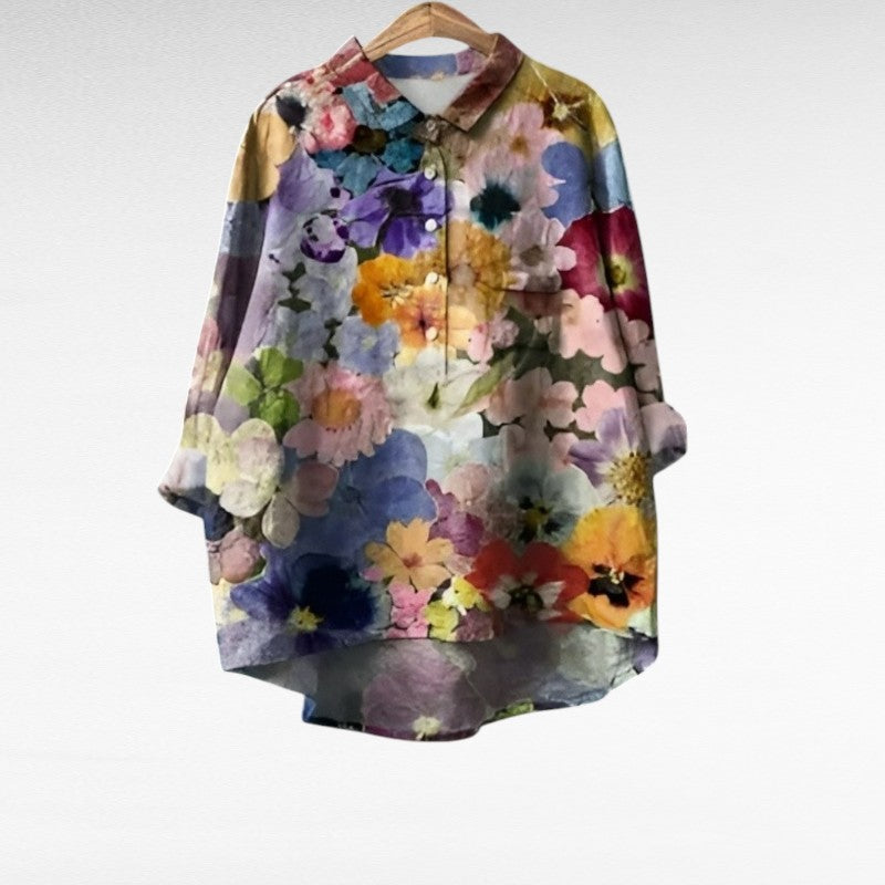 Laluna® | Chic Vintage-Style Blouse