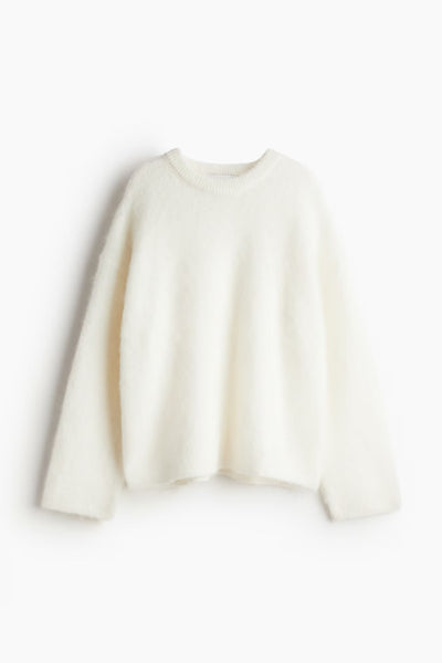 LALUNA® | Mohair Crew Neck Sweater