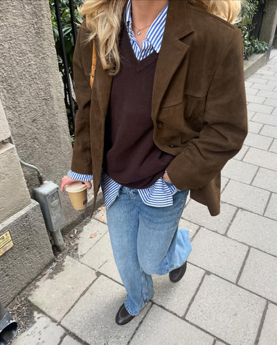 LALUNA® | Suede Blazer Jacket