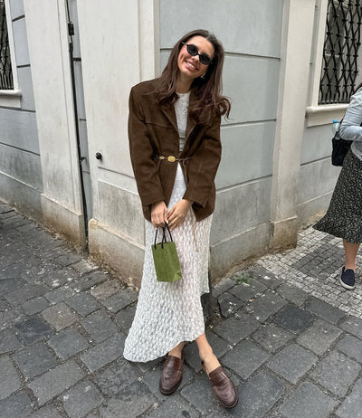 LALUNA® | Suede Blazer Jacket
