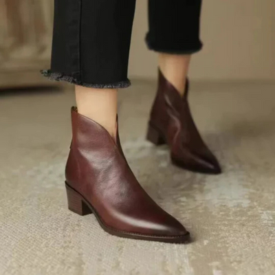 Laluna® | Elegant Small-Heeled Luxe Boots