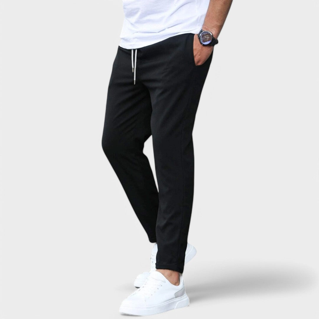 Laluna® | Contemporary Stretch Trousers for Men