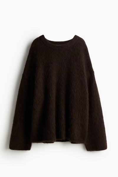 LALUNA® | Mohair Crew Neck Sweater