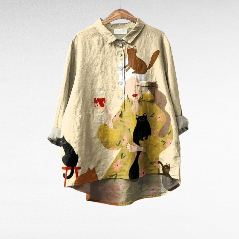 Laluna® | Chic Vintage-Inspired Blouse