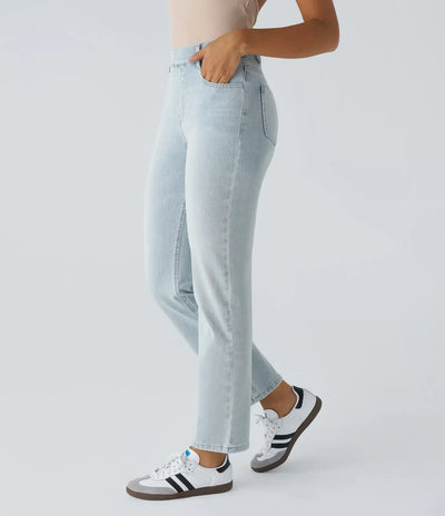 Lotte | Stretchy and Cozy High-Waisted Trousers