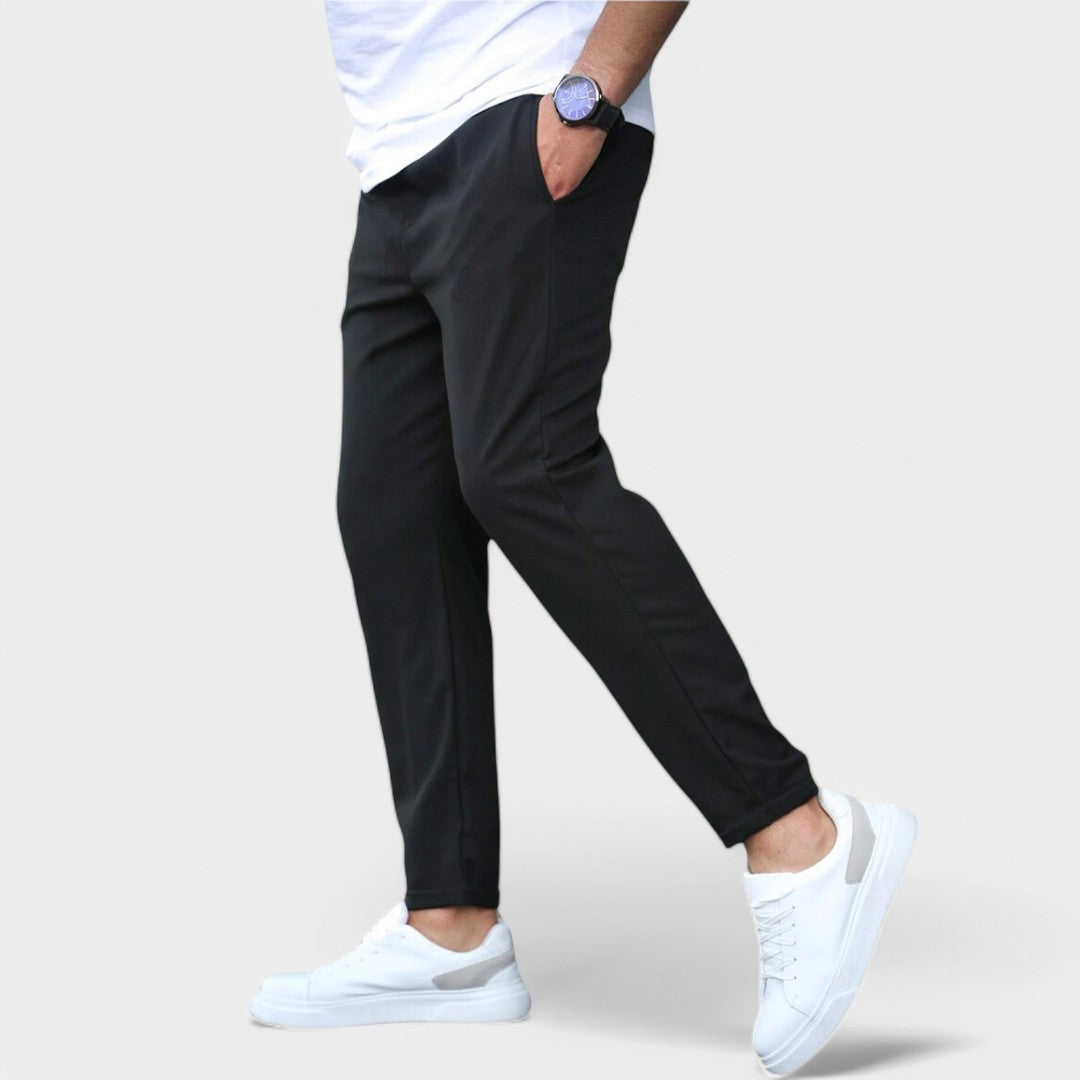 Laluna® | Contemporary Stretch Trousers for Men