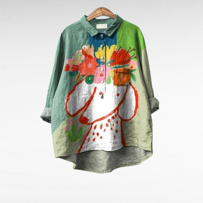 Laluna® | Chic Vintage-Inspired Blouse