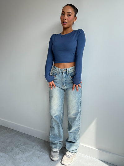 LALUNA® | TRENDY DISTRESSED JEANS