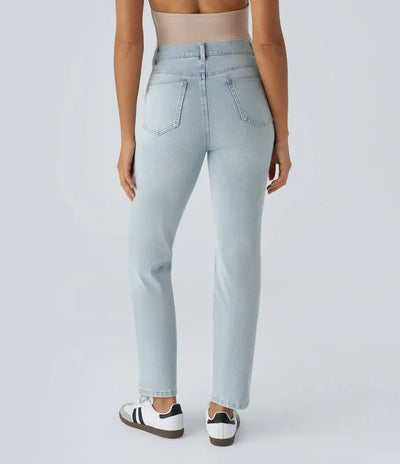 Lotte | Stretchy and Cozy High-Waisted Trousers