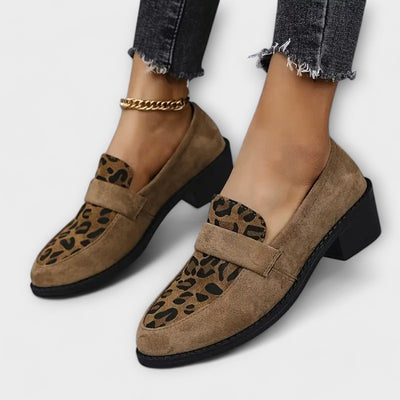 Karla - Chic Leopard Print Women's Footwear