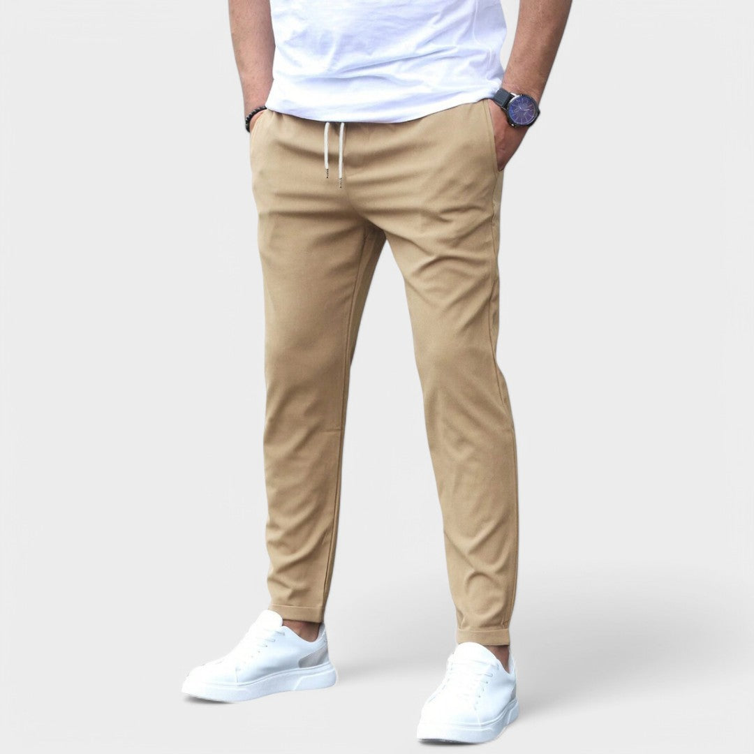 Laluna® | Contemporary Stretch Trousers for Men
