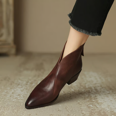 Laluna® | Elegant Small-Heeled Luxe Boots