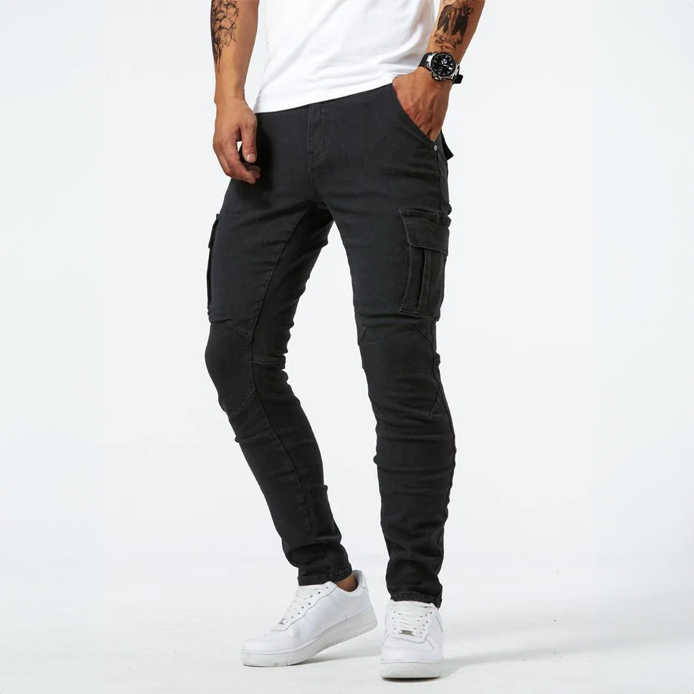 Laluna® | Flexible Cargo Jeans