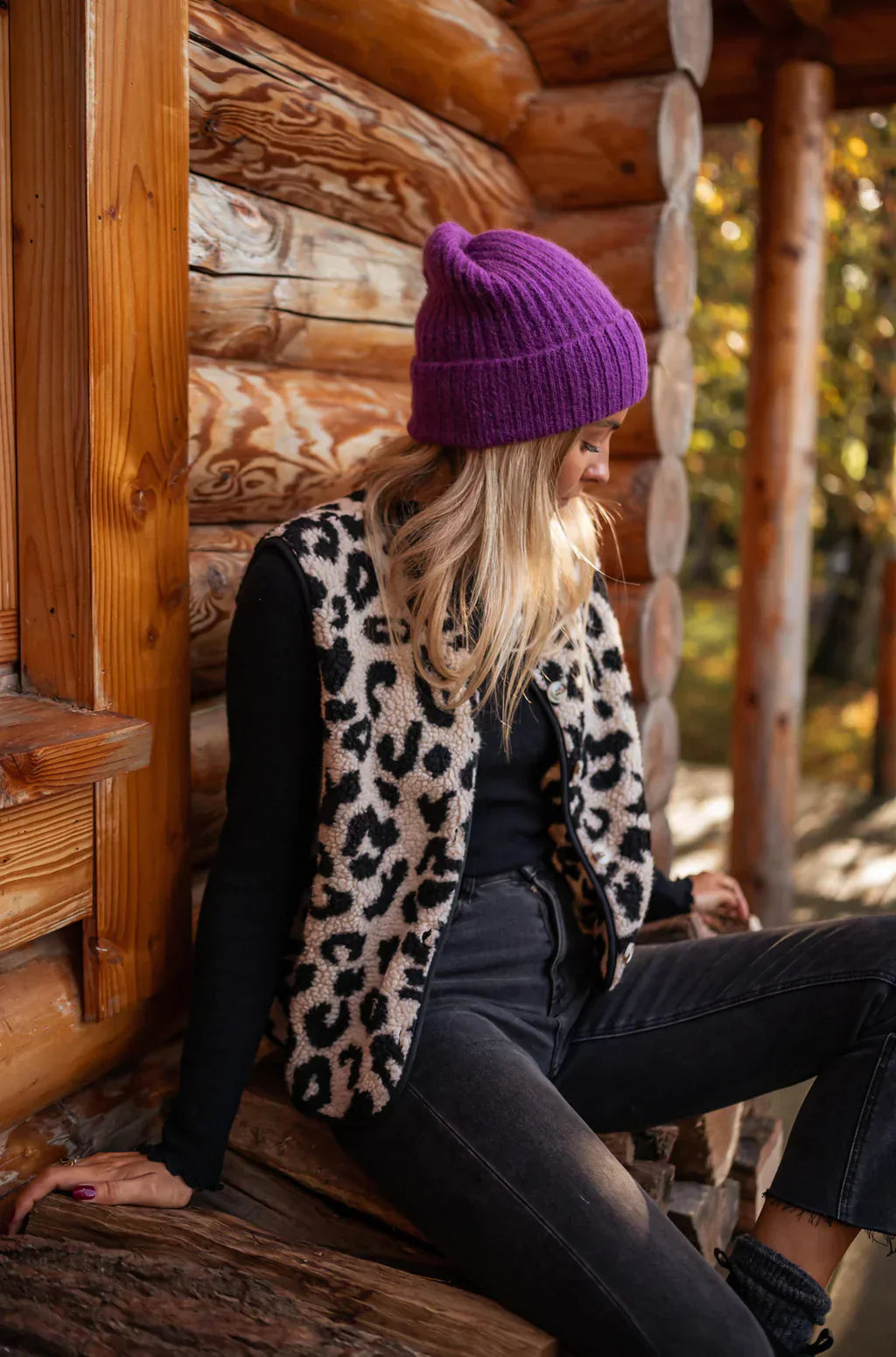 Laluna® | Leopard Print Body Warmer