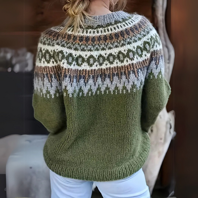 Sylvana | Retro Knit Sweater