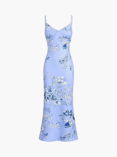 LALUNA® | Floral Print Maxi Dress