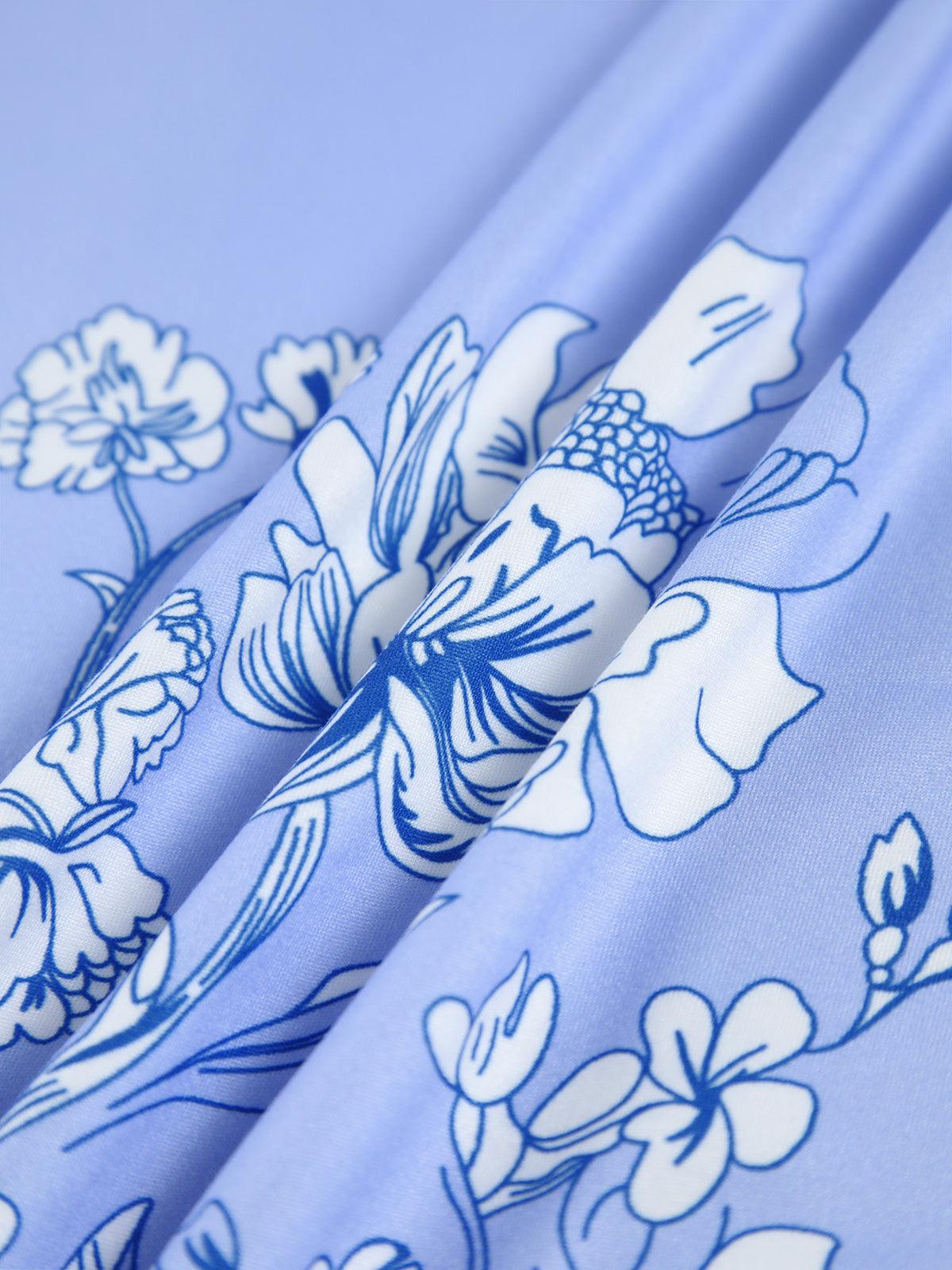 LALUNA® | Floral Print Maxi Dress