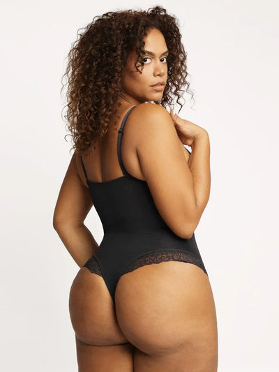 Laluna® Deep V-Neck Bodysuit