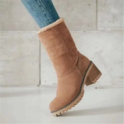 Laluna® | Mid-Calf Wool Boots