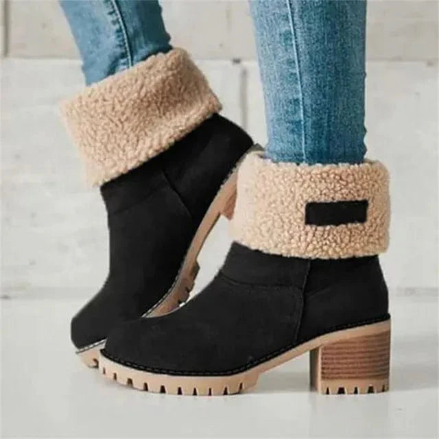 Laluna® | Mid-Calf Wool Boots