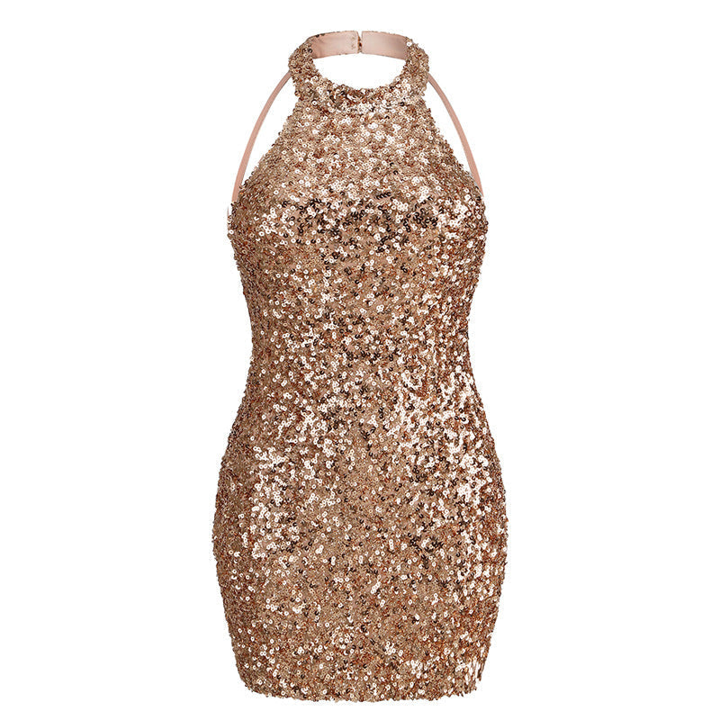 LALUNA® | MAGICAL SEQUIN DRESS