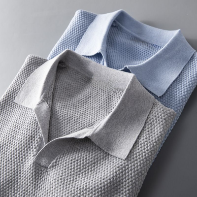 Laluna® | Textured Cotton Polo