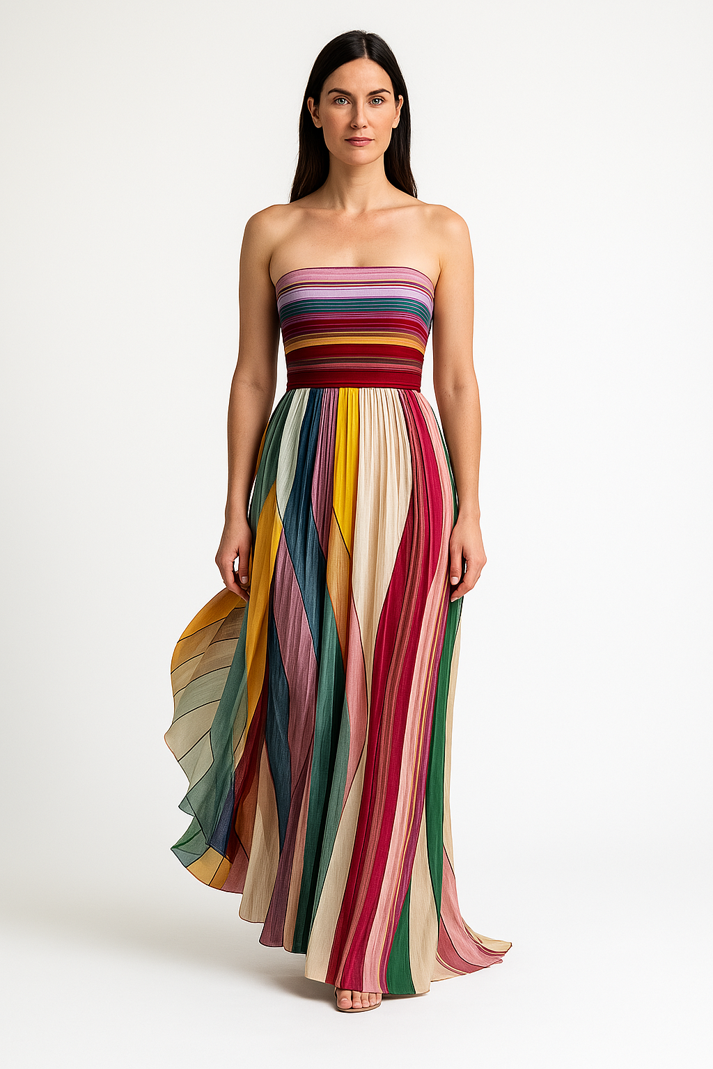 Laluna® | Stylish Spring Dress in Vibrant Colors